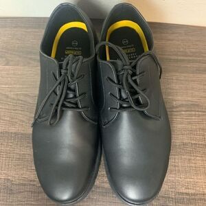 Perry Ellis Mens Steel Toe Shoes, Size W12